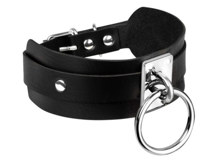 Kinky Diva O-Ring Halsband schwarz