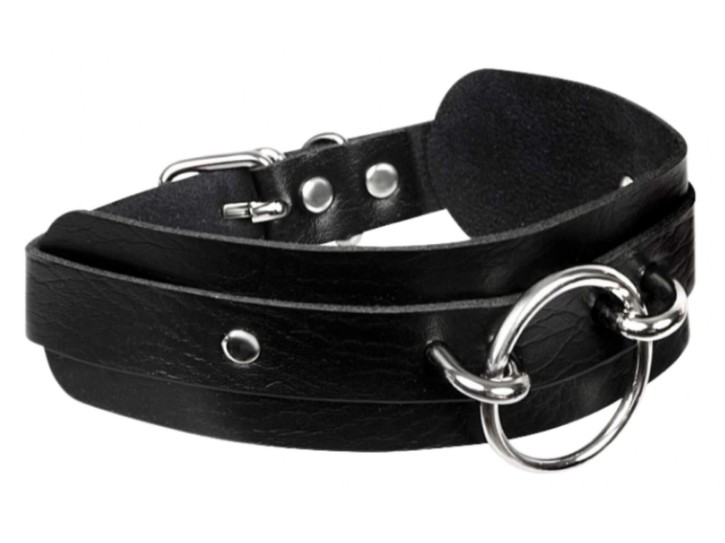 Kinky Diva O-Ring Front Halsband schwarz