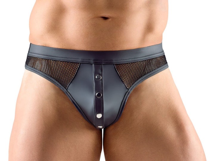 Svenjoyment String mit Druckknopfleiste Gr. XXL