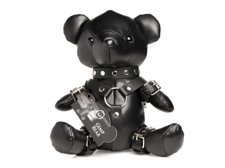Gimp Bear - BDSM Teddy Bär - Schwarz