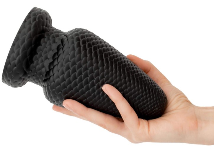 BUTTR Cold Blooded - Strukturierter XXL ButtPlug