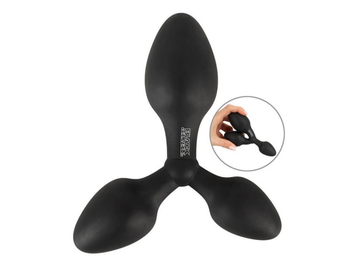 Black Velvets Training triple butt plug