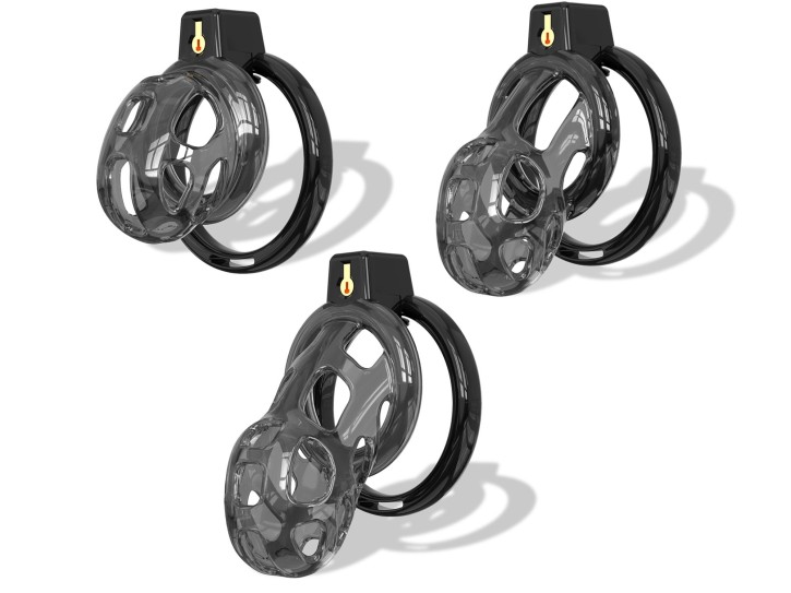 CellMate - Gladiator Soft Chastity Cage - inkl. 6 Ringe