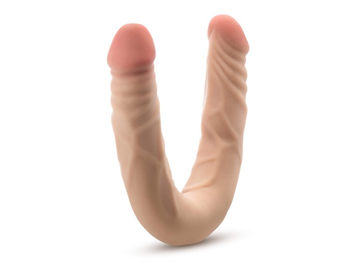 Blush Dr.Skin Plus Posable Doppeldildo 35,6 cm