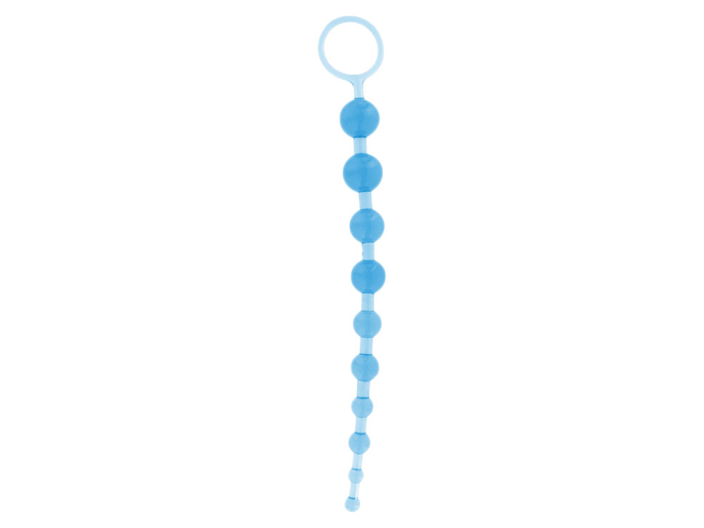 Thai Toy Beads Analstrang blau 30cm